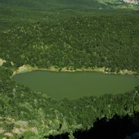 Il lago Nero dal Prato dell'Anzola e la Costazza